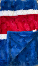 Load image into Gallery viewer, Dame strip Red white and blue

