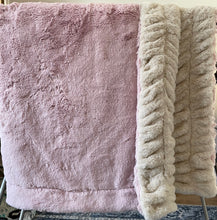 Load image into Gallery viewer, Milan Fairchild taupe Milan and rosewater Arctic rabbit
