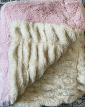 Load image into Gallery viewer, Milan Fairchild taupe Milan and rosewater Arctic rabbit
