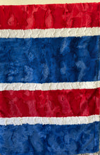 Load image into Gallery viewer, Dame strip Red white and blue
